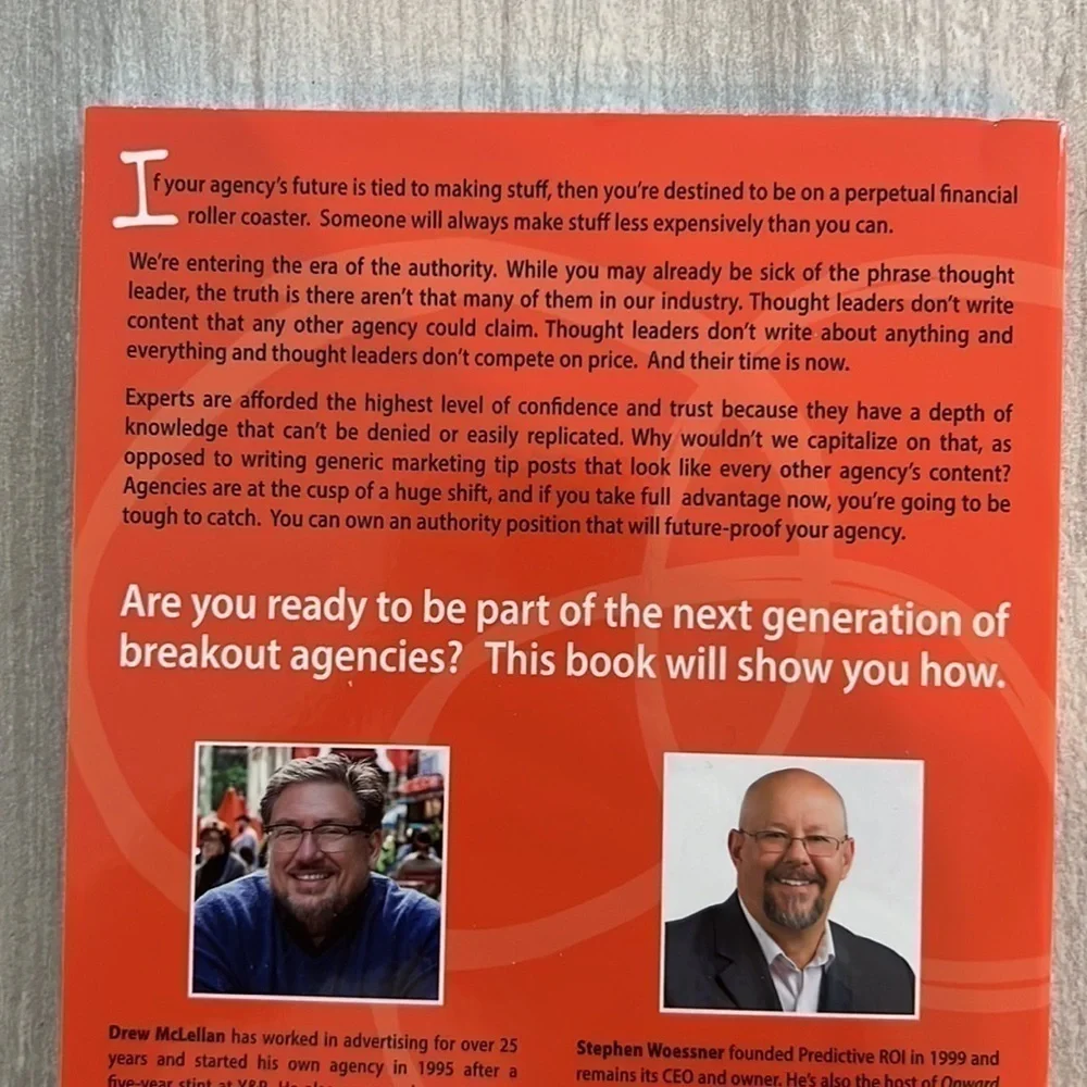 Sell With Authority book by Drew McLellan & Stephen Woessner - Picture 5 of 6